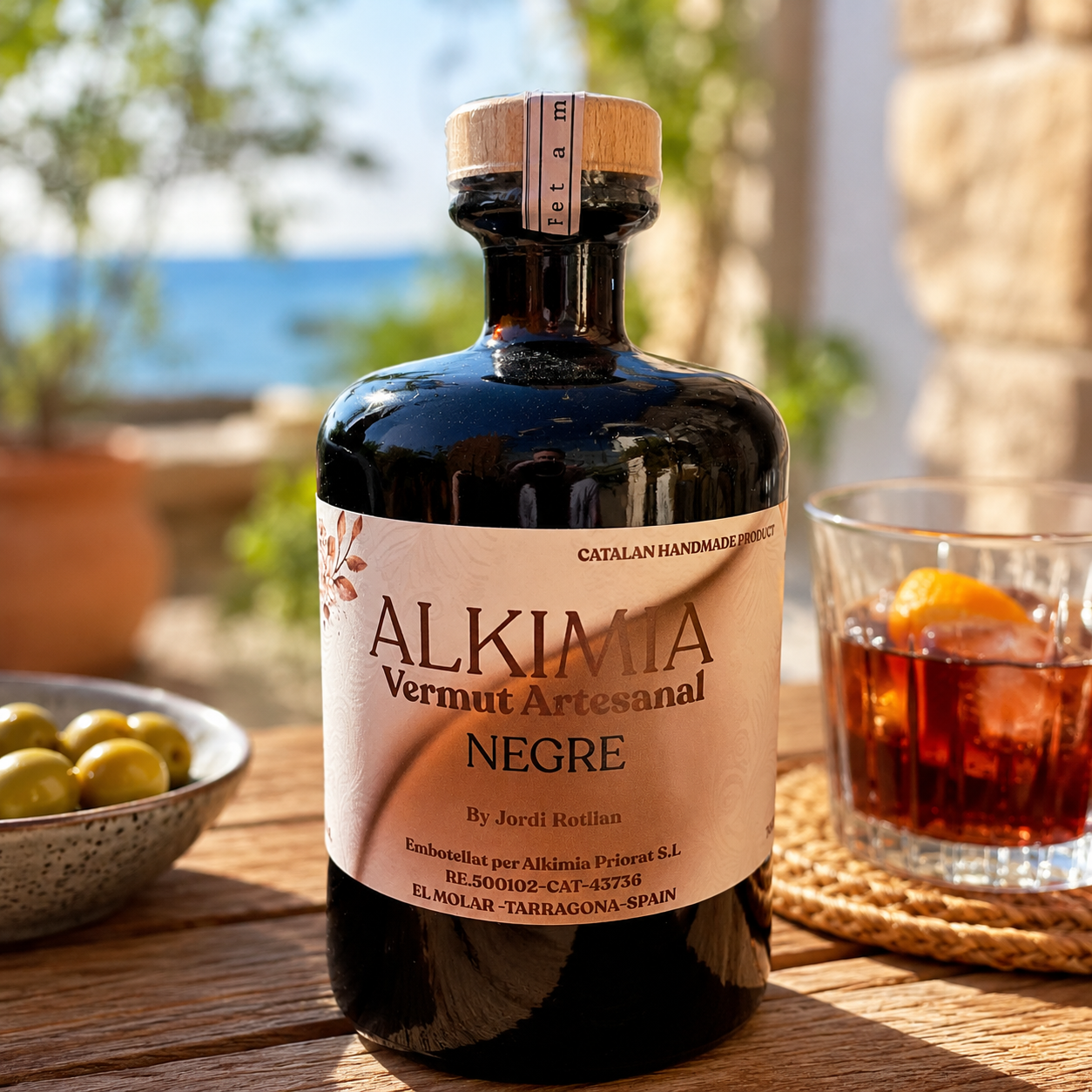 Alkimia Vermut Artesanal Negre